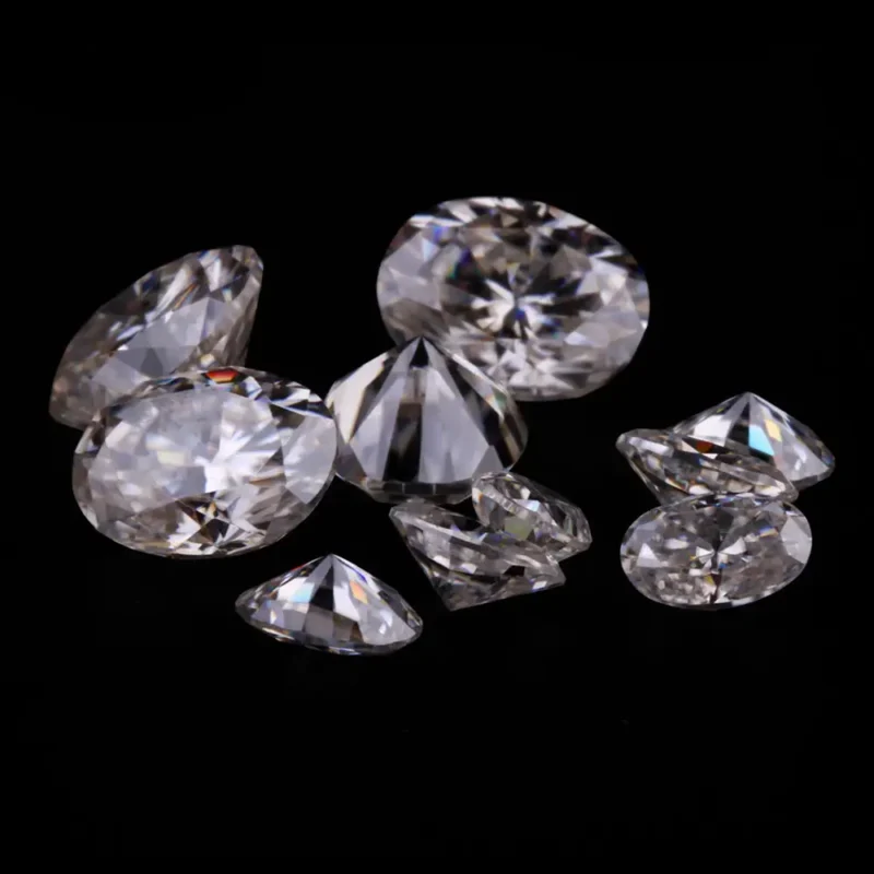 0.1-10ct D-Color Loose Oval Moissanite Stones
