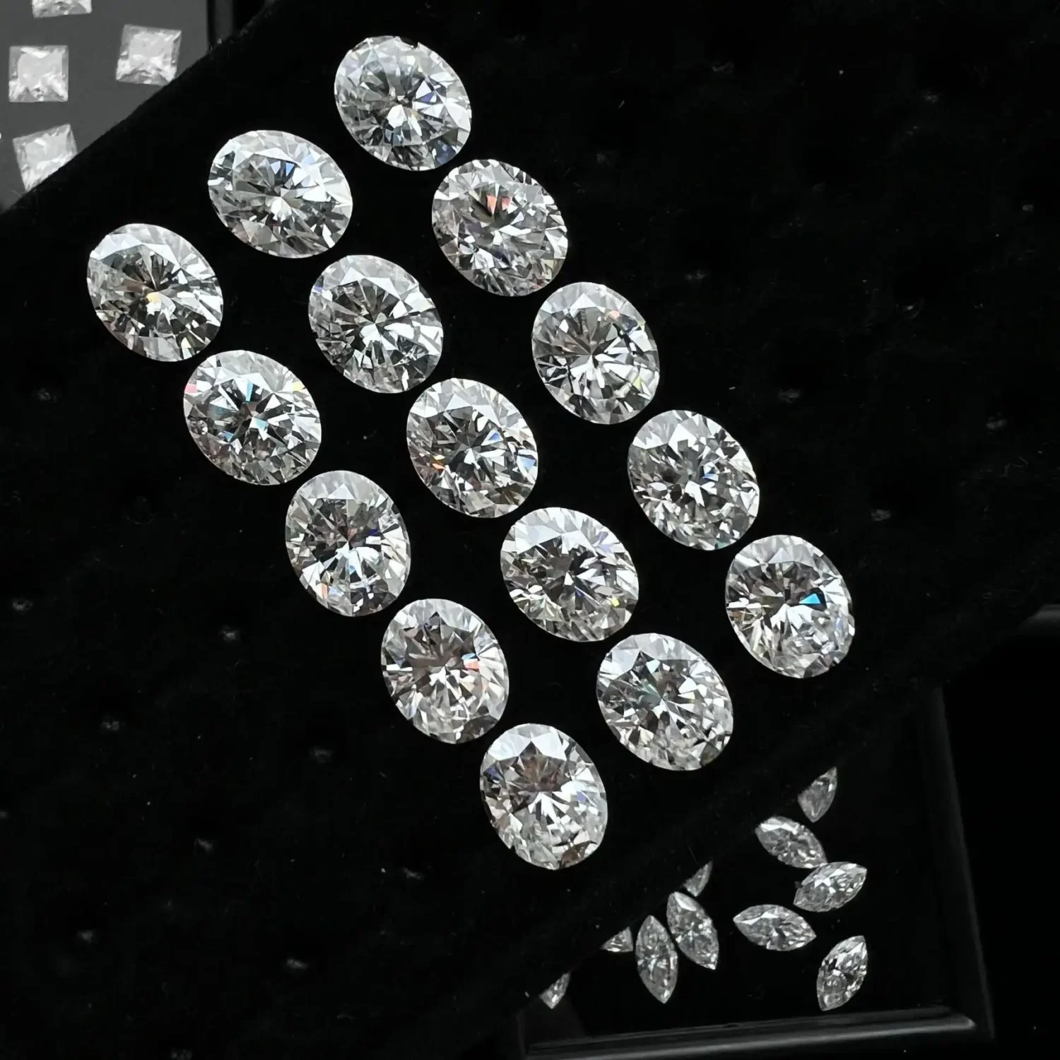 0.1-10ct D-Color Loose Oval Moissanite Stones - Image 4