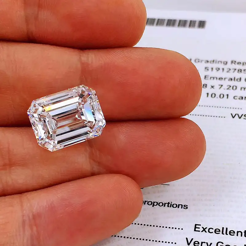 0.1-12ct D-Color Loose Emerald Cut Moissanite Stones - Image 5