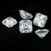 0.15-5ct D-Color Asscher Cut Moissanite Loose Stones