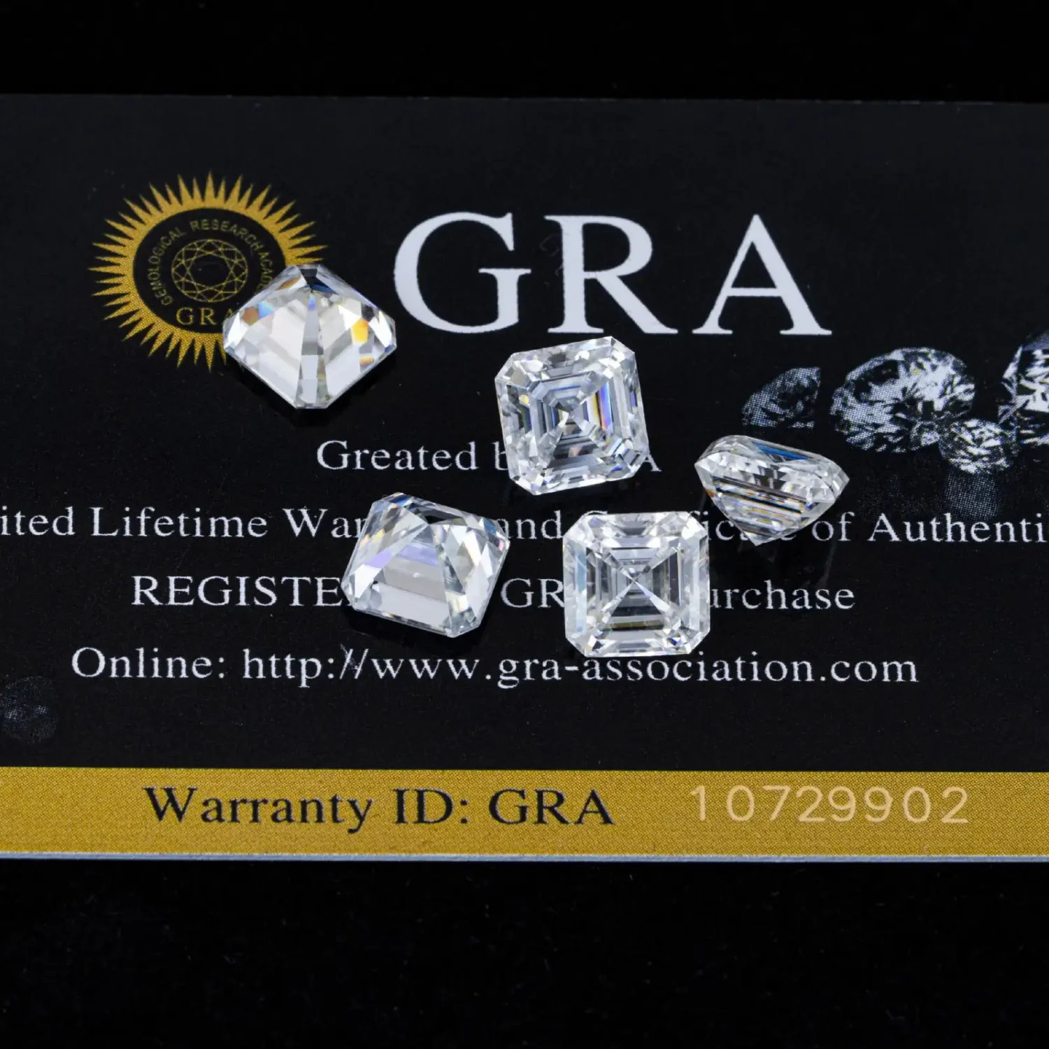 0.15-5ct D-Color Asscher Cut Moissanite Loose Stones - Image 3