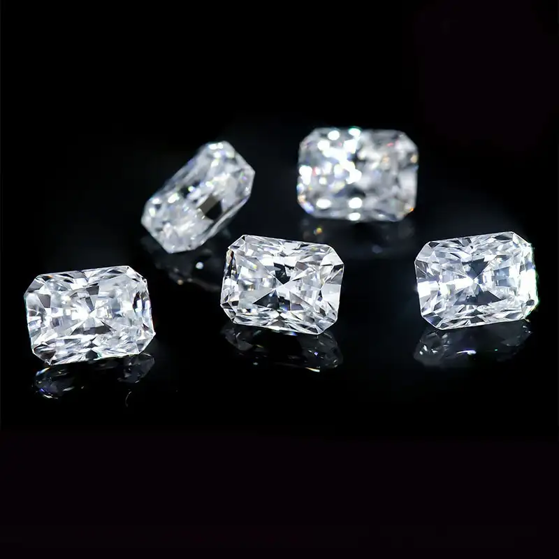 0.2-5ct D-Color Radiant Cut Moissanite Loose Stones - Image 4