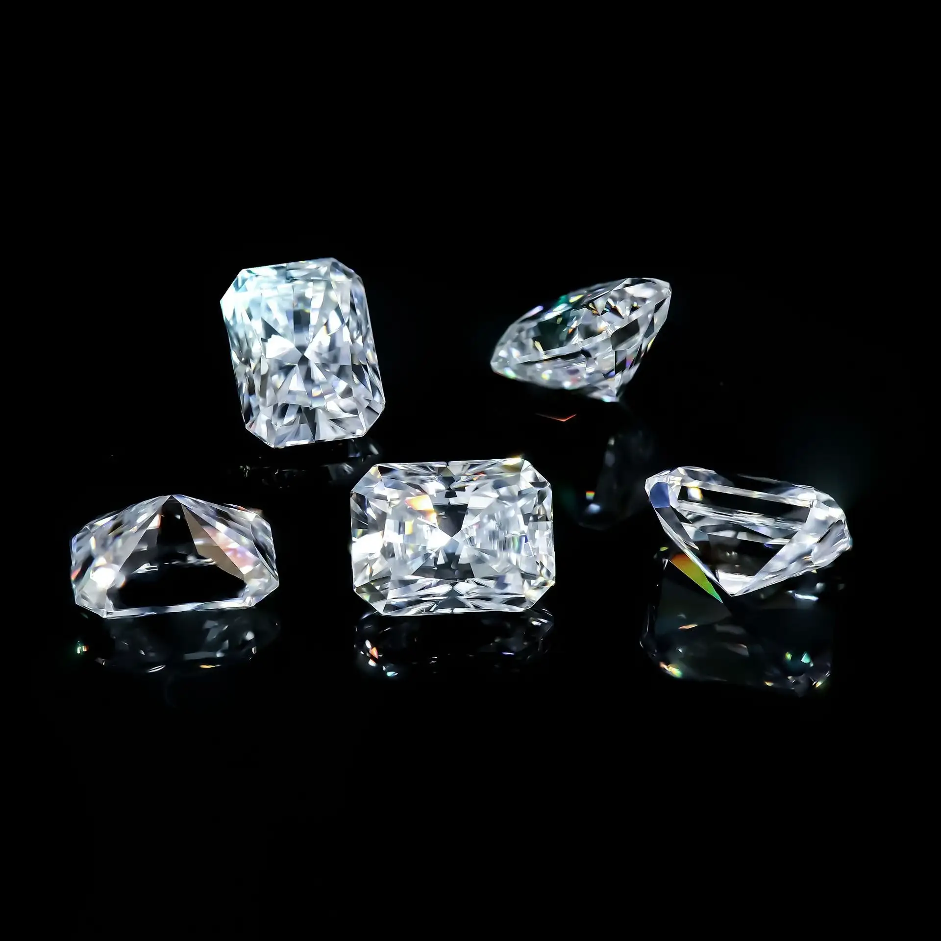 0.2-5ct D-Color Radiant Cut Moissanite Loose Stones - Image 5