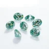 0.5-3ct Oval Teal Moissanite Loose Stone GRA Certified
