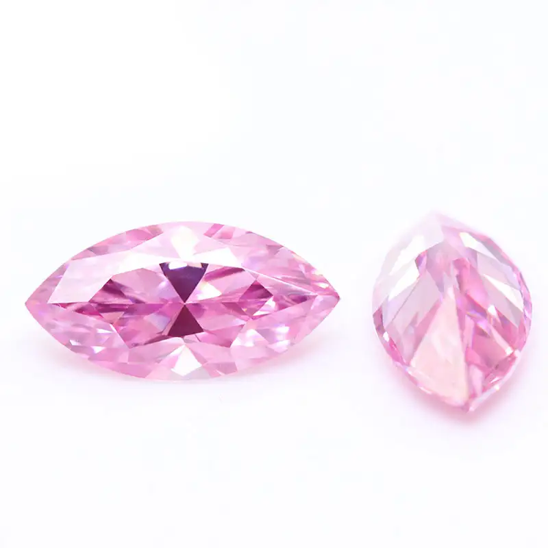 0.5-3ct Pink Moissanite Marquise Loose Stone Wholesale