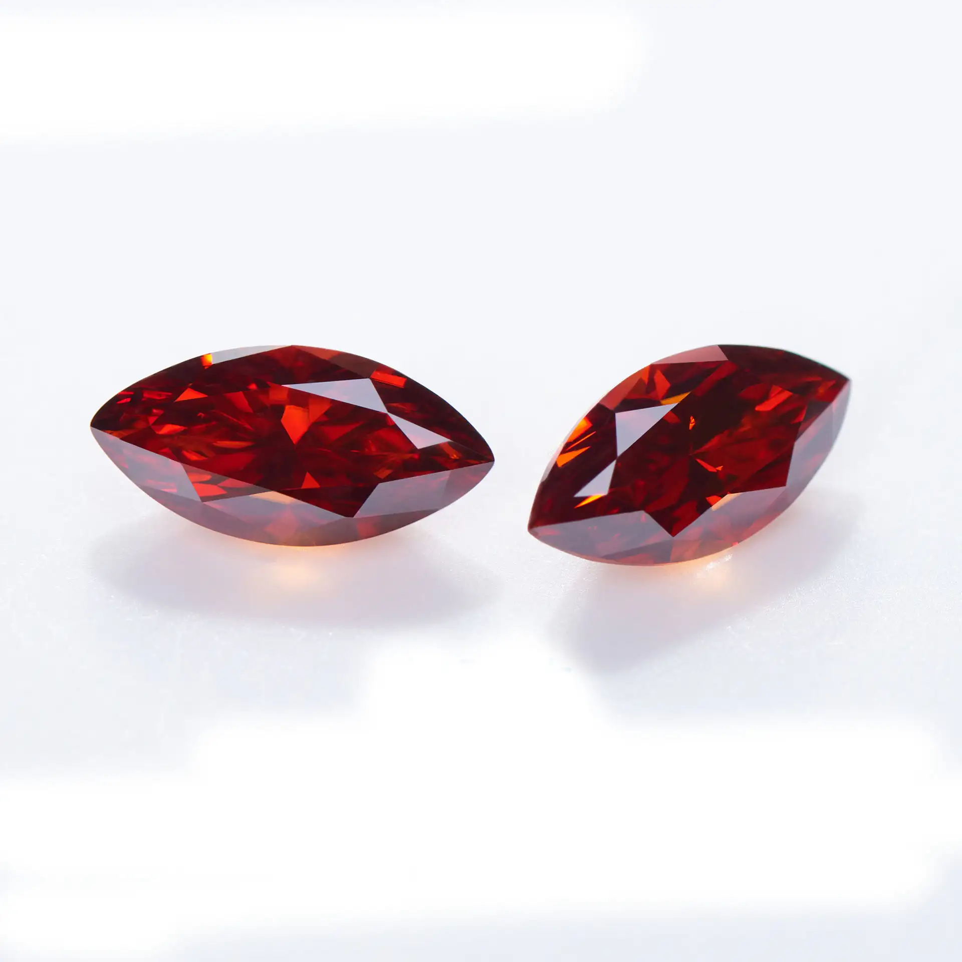 0.5-3ct Red Moissanite Marquise Loose Stone Wholesale - Image 2
