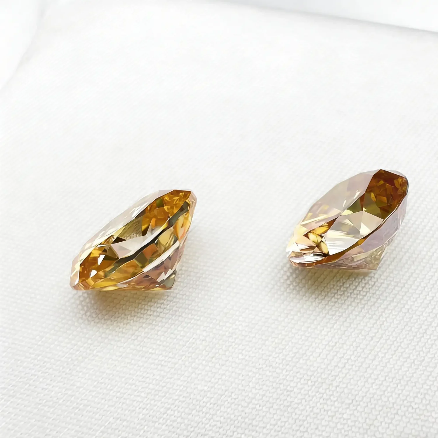 0.5-5ct Oval Yellow Moissanite Loose Stone Wholesale - Image 3