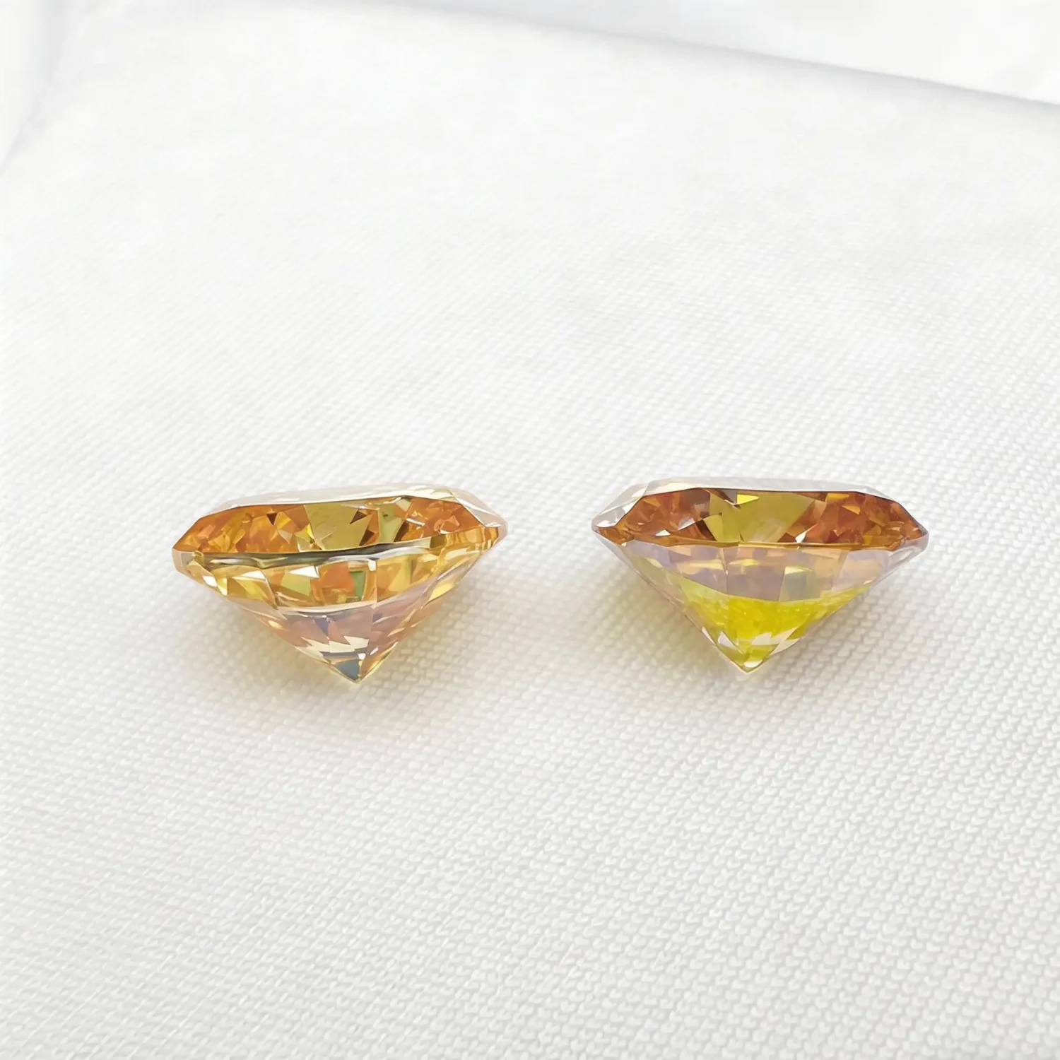 0.5-5ct Oval Yellow Moissanite Loose Stone Wholesale - Image 5