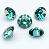 0.5-5ct Round Loose Green Moissanite Stones