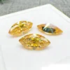 0.5-5ct Yellow Moissanite Marquise Loose Stone Wholesale