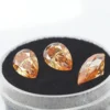0.5-6ct Pear Champagne Moissanite Loose Stone GRA Certified