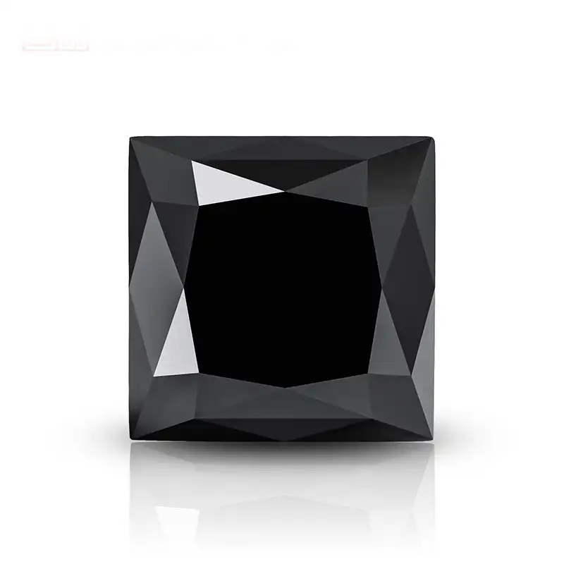 0.6-5ct Black Princess Cut Moissanite Loose Stone Wholesale - Image 5