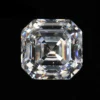 1ct D-Color Loose Asscher Cut Moissanite Stones