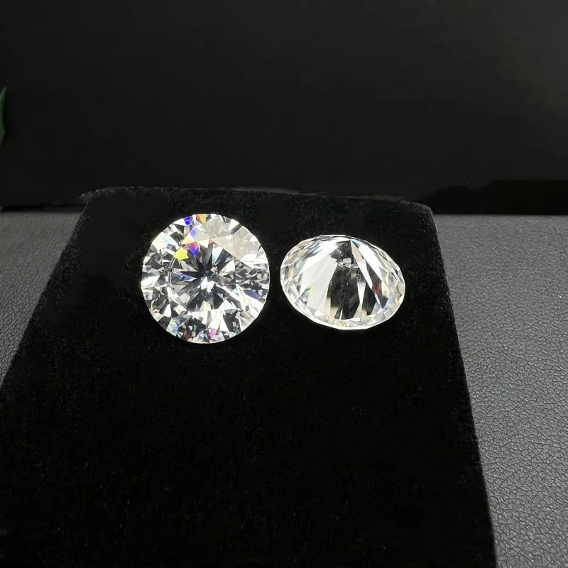 3.00 Carat Brilliant Round Cut Diamond Moissanite CRA Certified - Image 3