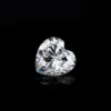 Heart Shaped 2 ct Moissanite Loose Stones CRA Certified