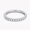 S925 Sterling Silver Moissanite Eternity Band for Women
