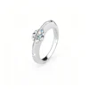 Planet 1ct S925 Sterling Silver Dainty Moissanite Ring