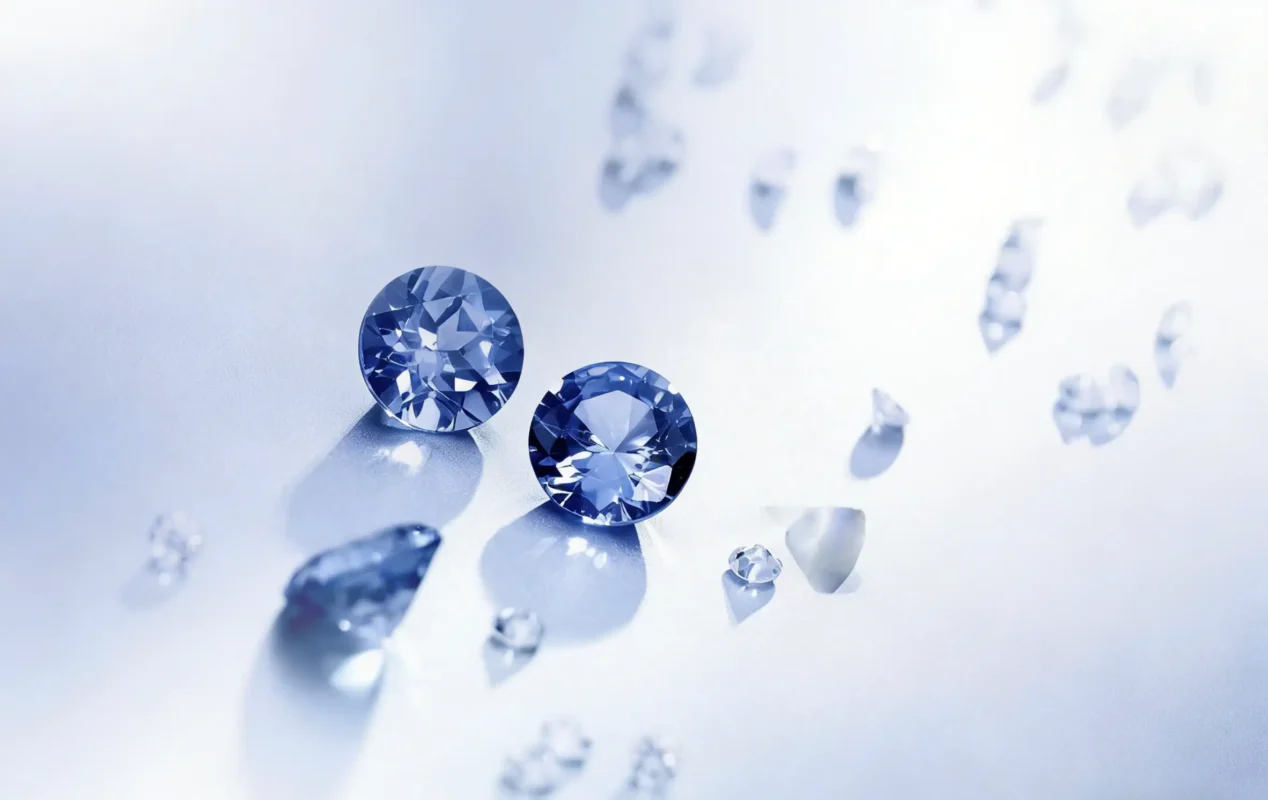 Shop Blue Moissanite Loose Stones for Jewelry Making & Wholesale